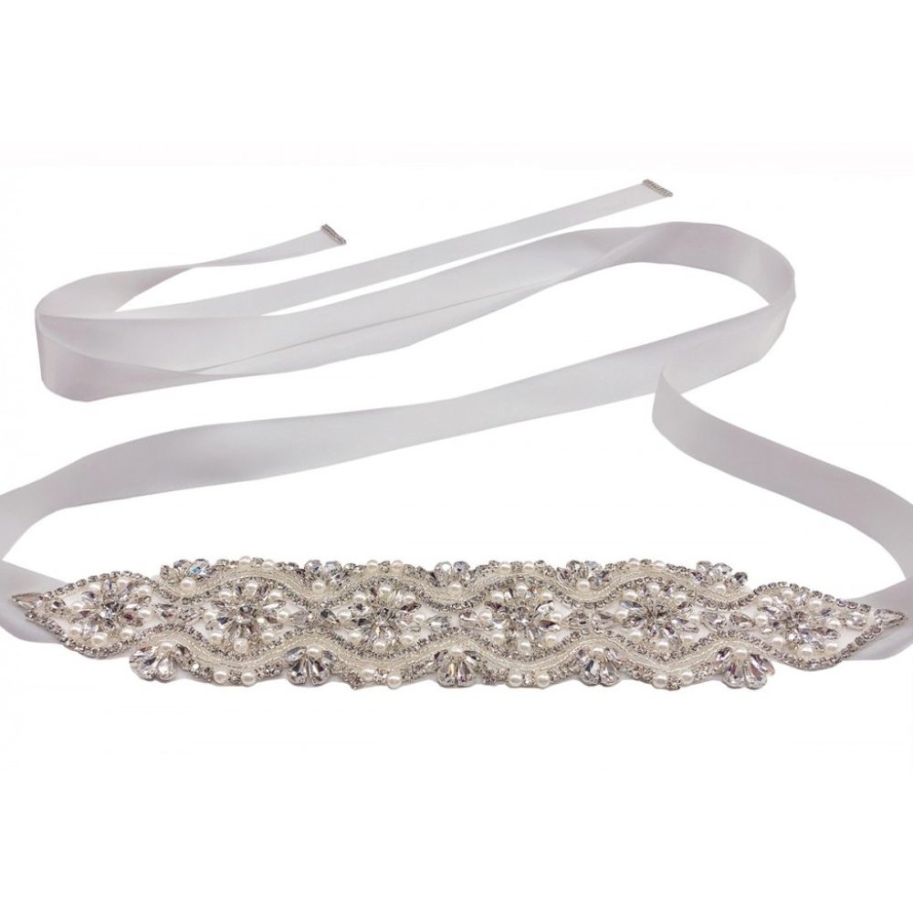 Sparkling Floral Patterned Belt NXMBT20002 - Picture 3 of 3